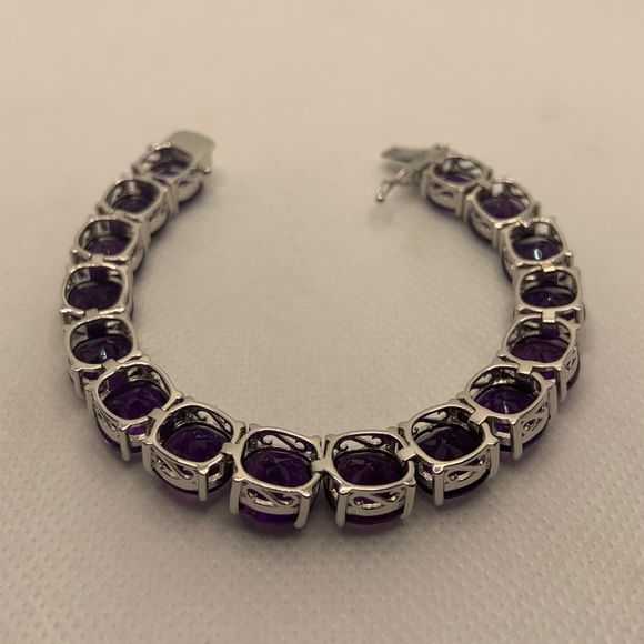 AFRICAN AMETHYST BRACELET - Picture 8 of 12